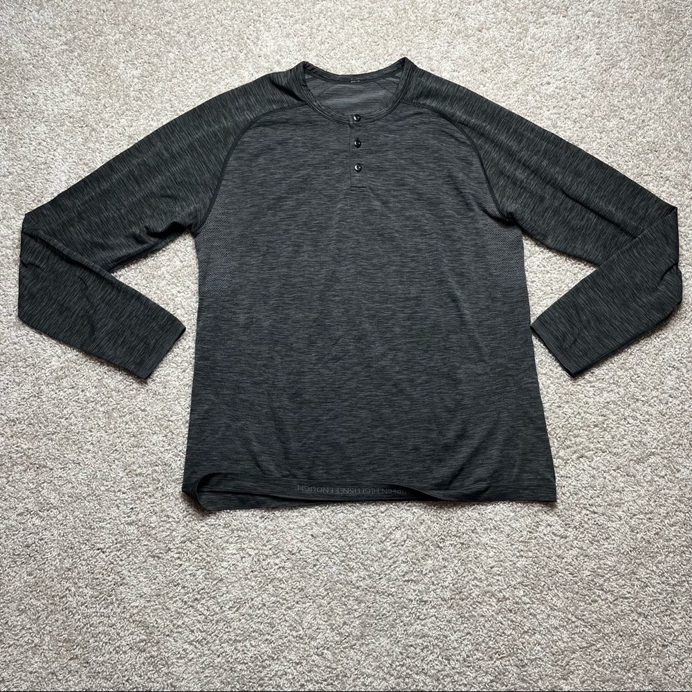 Lululemon Metal Vent Tech Long Sleeve Henley